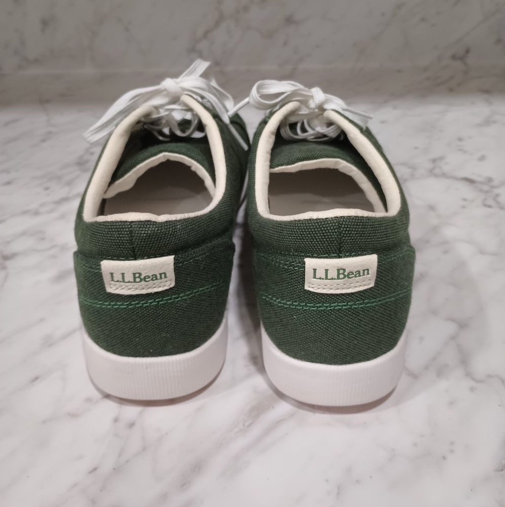 Nwob L.L. Bean Canvas Shoes View 3